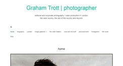 Desktop Screenshot of grahamtrott.com