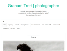 Tablet Screenshot of grahamtrott.com
